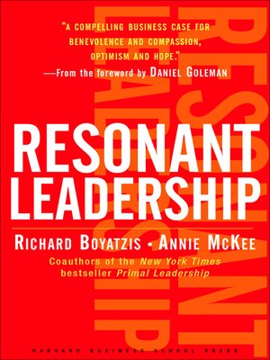 cover image of Resonant Leadership